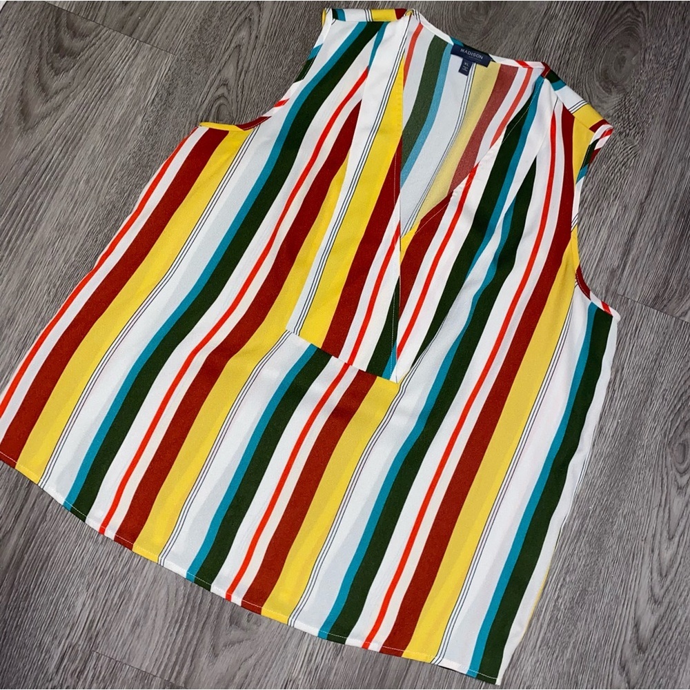 Madison - XL- striped blouse